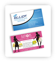 Elliot & Buttons Business Cards