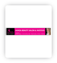 Hunza Beauty Salon - Shop Board