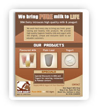 SRM Dairy Flyer