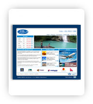 EDL International Travel - Sample Web Template